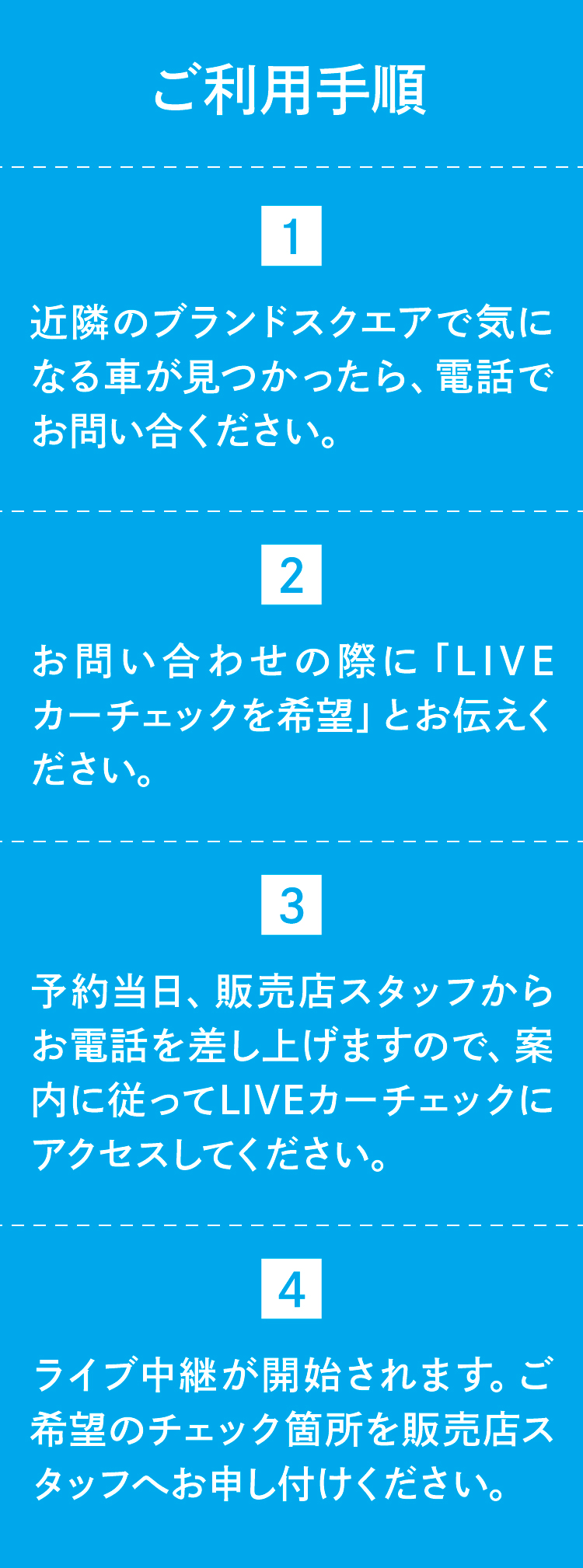 オンライン商談のご案内 ヤナセ認定中古車検索サイト