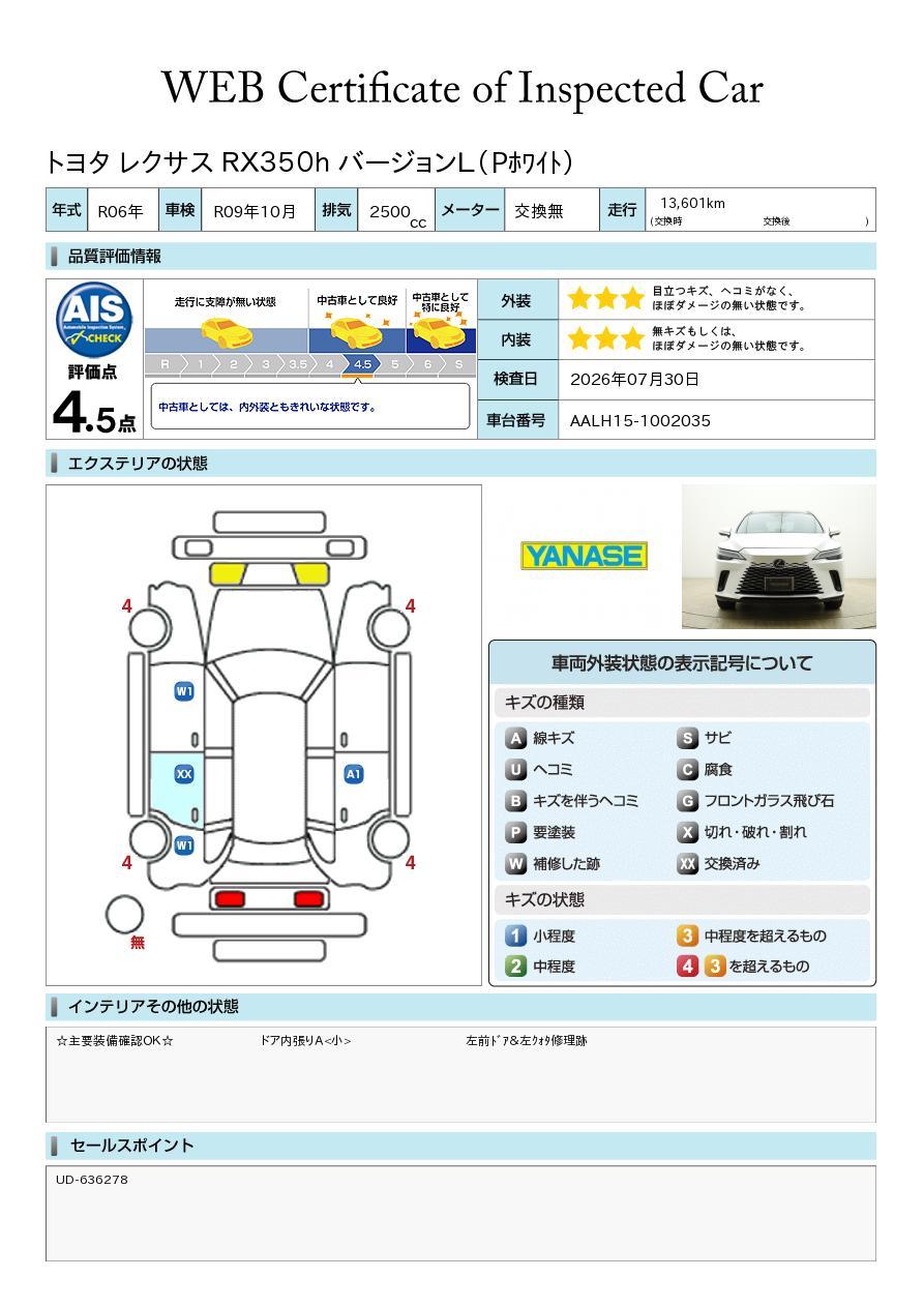 品質評価書