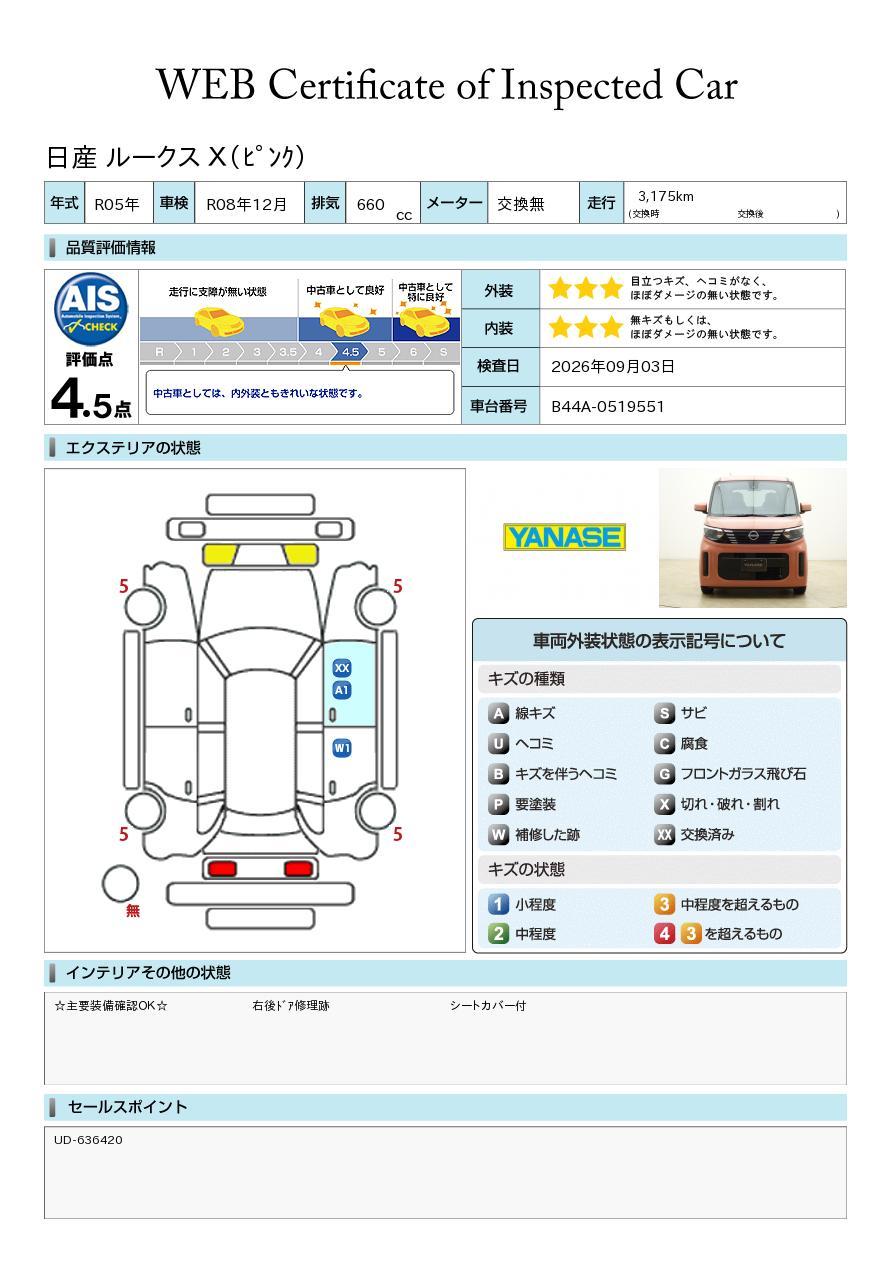 品質評価書