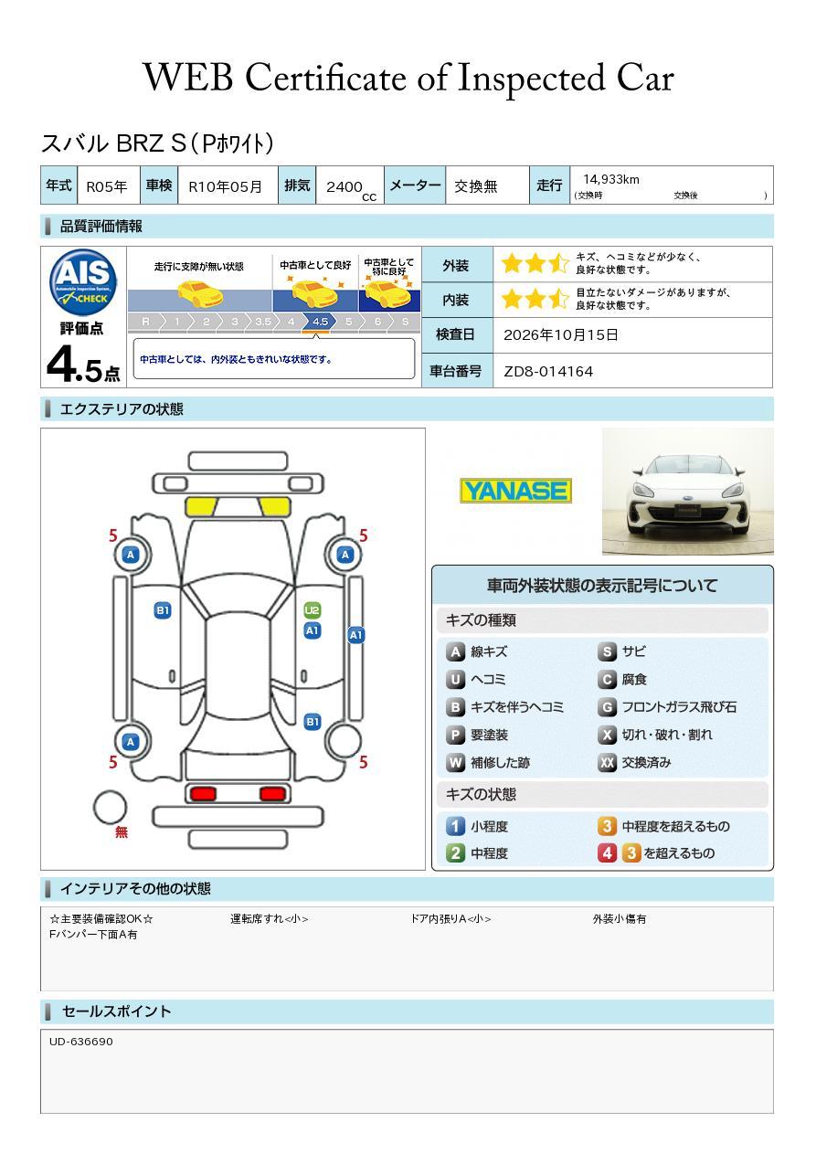 品質評価書