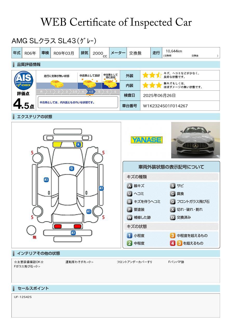 品質評価書