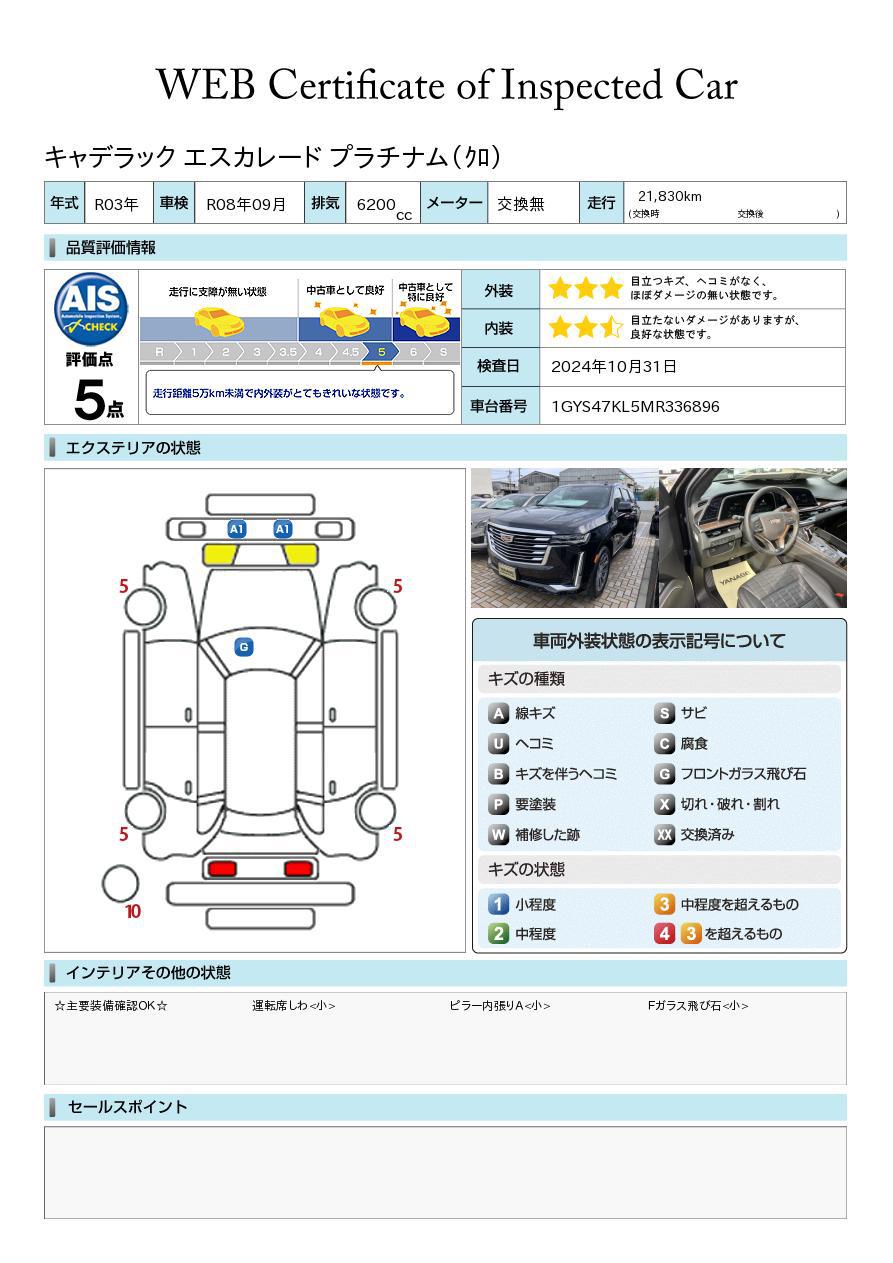 品質評価書