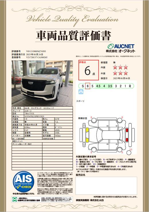 品質評価書