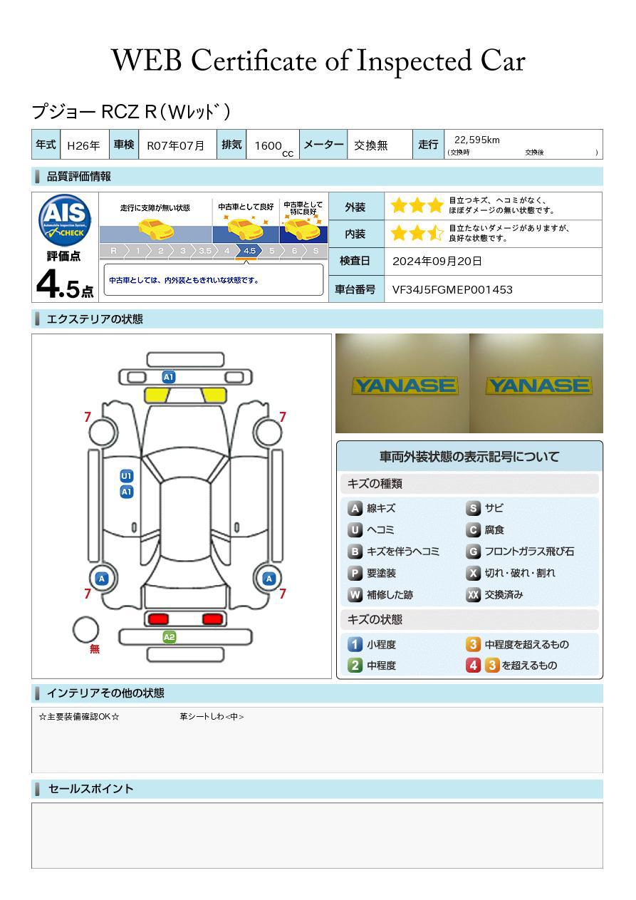 品質評価書